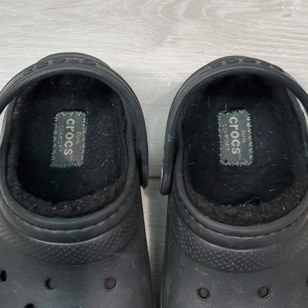 Crocs Kids Unisex Insulated Lined Classic Clogs Sandals shoes sz C11